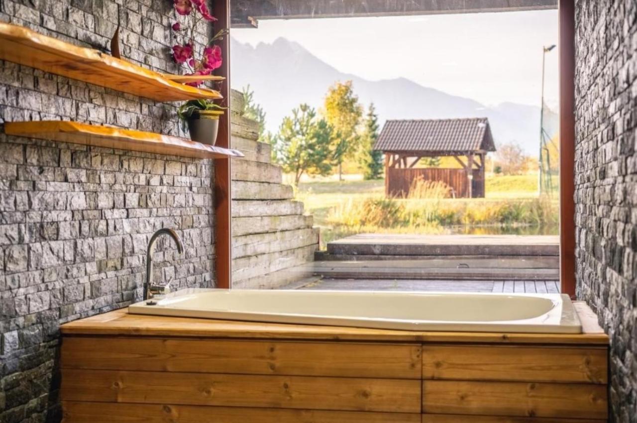 Apartman Laria Veľka Lomnica Bagian luar foto